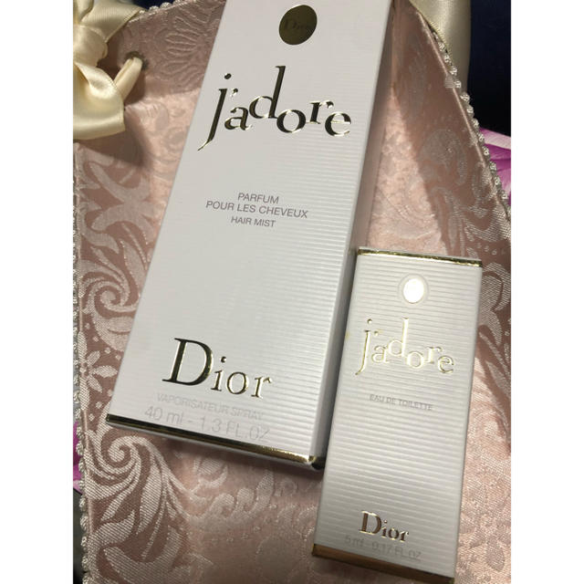 Dior(ディオール)のdior ジャドール  ヘアミスト ＆ オードゥトワレ コスメ/美容のヘアケア/スタイリング(ヘアウォーター/ヘアミスト)の商品写真