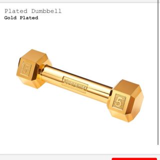 シュプリーム(Supreme)のsupreme plated dumbbell gold ダンベル(その他)