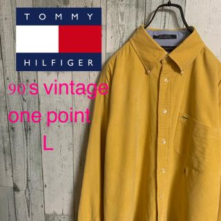 トミーヒルフィガー(TOMMY HILFIGER)の90's  TOMMY HILFIGER トミーヒルフィガー コーディロイ 希少(シャツ)