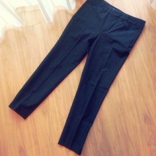 ギャップ(GAP)の美品・チェックパンツ(クロップドパンツ)