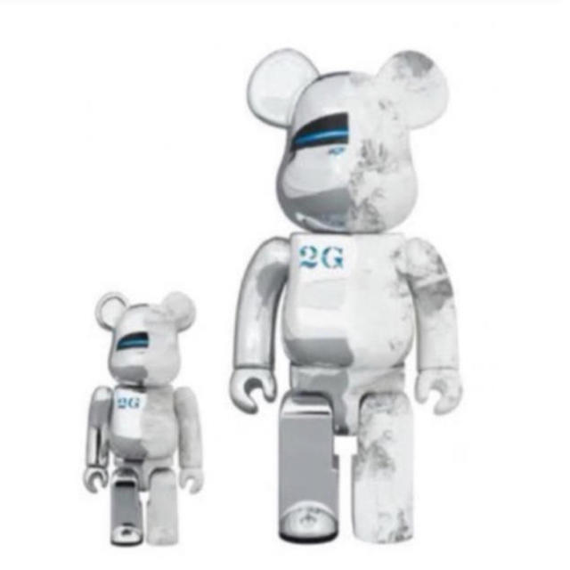 キャラクターグッズBE@RBRICK SORAYAMA×Daniel Arsham 100&400