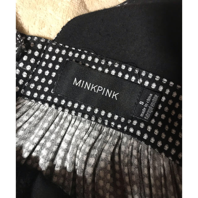 MINKPINK(ミンクピンク)のMINKPINK ワンピース　(cleopatra fig店舗購入品) レディースのワンピース(ひざ丈ワンピース)の商品写真