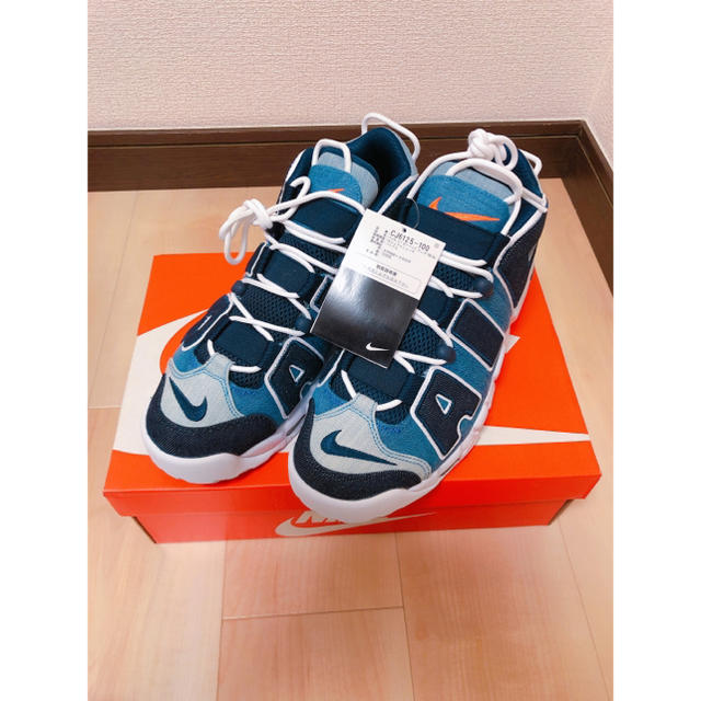 NIKE(ナイキ)のラス1 新品 NIKEナイキエア モアアップテンポ デニム モアテン 28.5 メンズの靴/シューズ(スニーカー)の商品写真