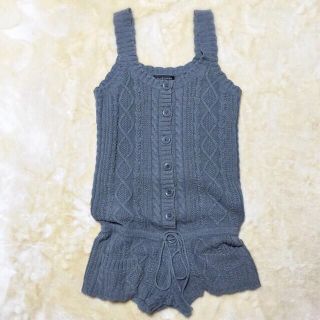 ジルスチュアート(JILLSTUART)のジル♡ニットロンパース(サロペット/オーバーオール)