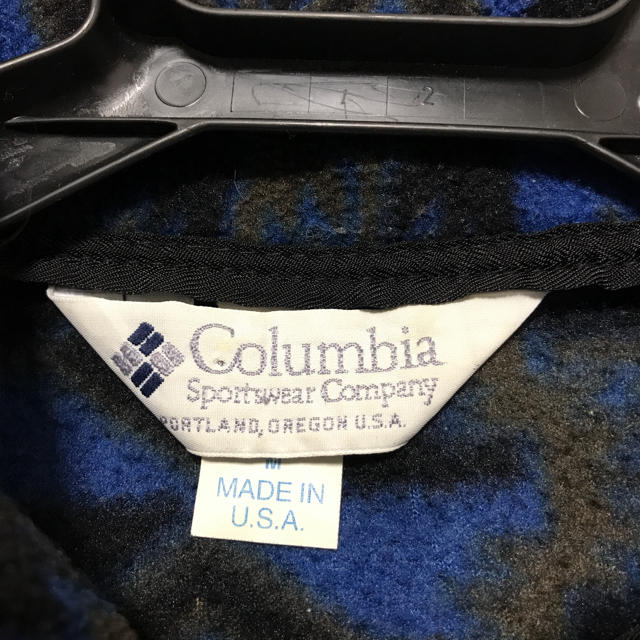 Columbia(コロンビア)の古着　Colombia コロンビア  フリース　ジップアップ ジャケット　M メンズのジャケット/アウター(その他)の商品写真