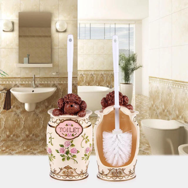 薔薇雑貨 トイレブラシポット ロイヤルアーデン トイレ用品