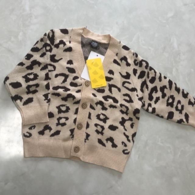 ヒョウ柄　カーディガン　CD 韓国子供服　ザラ  gap キッズ/ベビー/マタニティのキッズ服男の子用(90cm~)(カーディガン)の商品写真