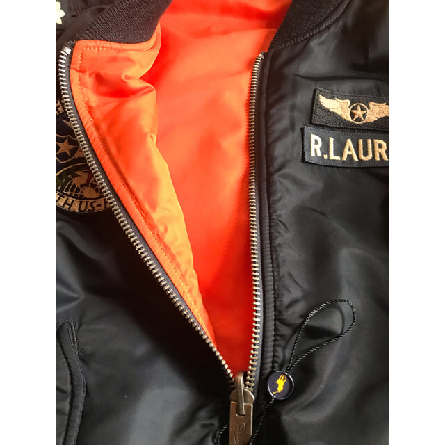 POLO RALPH LAUREN(ポロラルフローレン)のポロラルフローレン  MA-1 ボンバージャケット　専用です メンズのジャケット/アウター(フライトジャケット)の商品写真