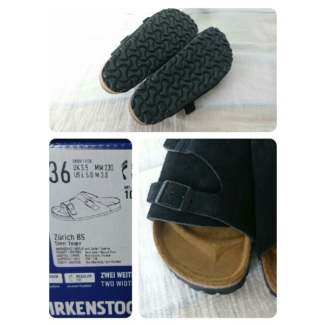 BIRKENSTOCK(ビルケンシュトック)のビルケンシュトック チューリッヒ 36 レディースの靴/シューズ(サンダル)の商品写真