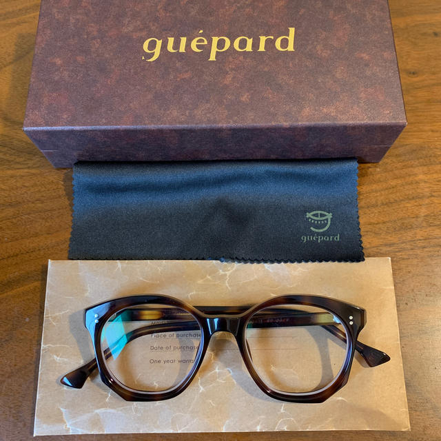 guepard ギュパール　gp-04 フレームフランス　眼鏡　　lesca | フリマアプリ ラクマ