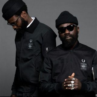 FRED PERRY × ART COMES FIRST MA-1型 ブルゾン-