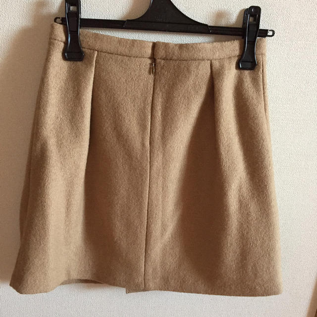 BLISS POINT(ブリスポイント)の新品タグ付き キャメル♠︎スカート  レディースのスカート(ひざ丈スカート)の商品写真