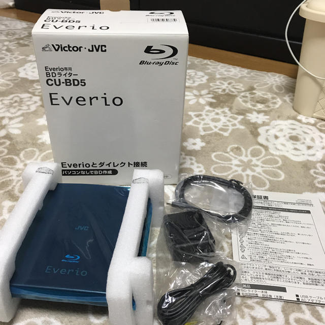 専用  Everio専用BDライターＣＵ−ＢＤ5ビデオカメラ