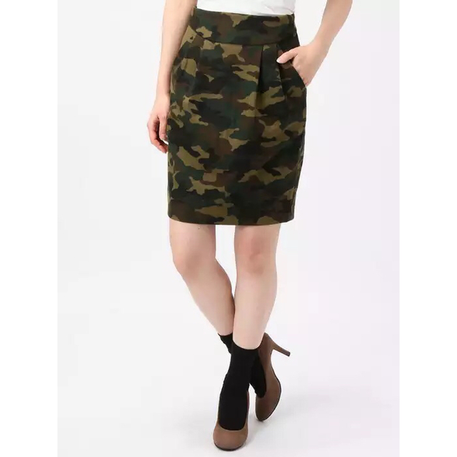 JEANASIS(ジーナシス)のJEANASIS 迷彩スカート レディースのスカート(ミニスカート)の商品写真