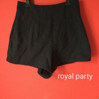 ロイヤルパーティー(ROYAL PARTY)のROYAL PARTY ハイウエスト ショートパンツ(ショートパンツ)