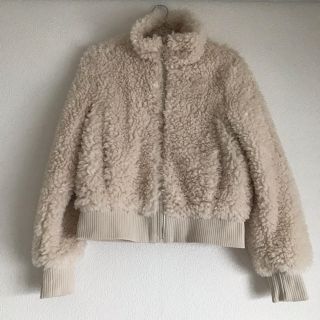 ザラ(ZARA)のZARA もこもこジャンパー(ブルゾン)