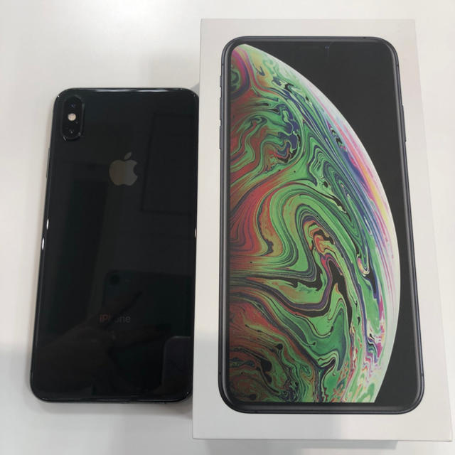 iPhone XS MAX 64G スペースグレイ　★美品★SIMフリー