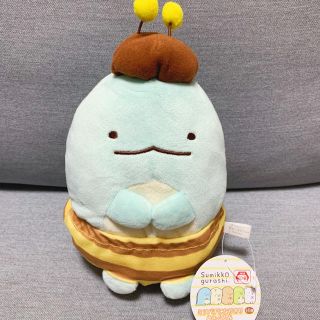 【新品】すみっコぐらし ミツバチになりきり ぬいぐるみ とかげ(キャラクターグッズ)