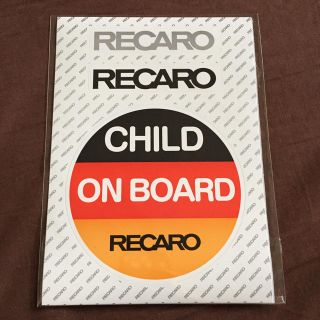 レカロ(RECARO)のレカロ シール ステッカー(ステッカー)