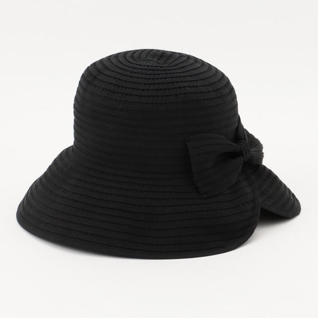 TOCCA(トッカ)の【美品　送料込】TOCCA FOLDING RIBBON HAT ブラック レディースの帽子(ハット)の商品写真