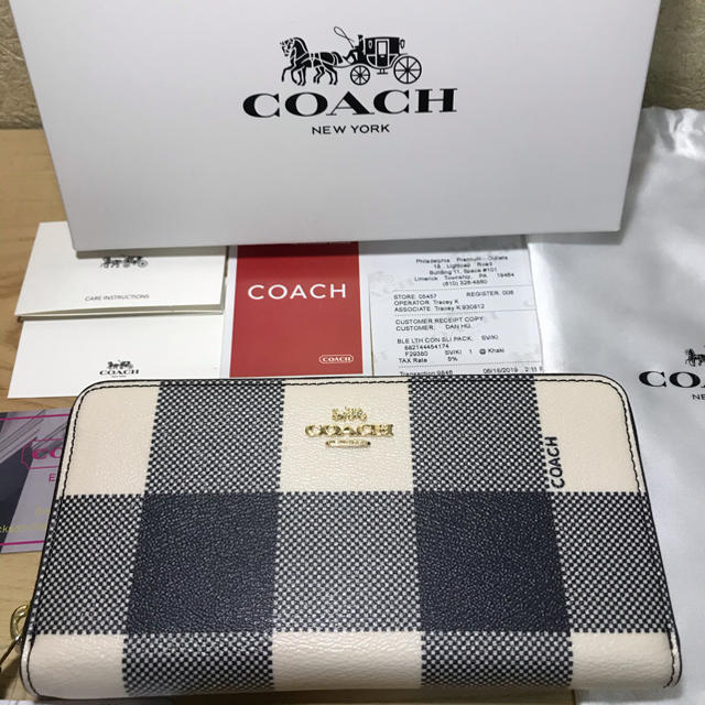 COACH    コーチ　長財布　新品