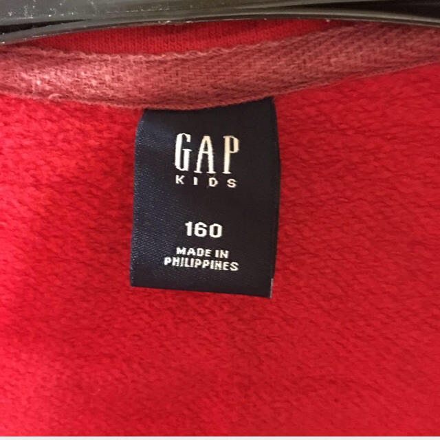 GAP 160cmスエットジャケットアウター／男女兼用◆厚地、上着としてもOK キッズ/ベビー/マタニティのキッズ服男の子用(90cm~)(カーディガン)の商品写真