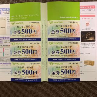 ワタミ　株主優待券3000円分(その他)