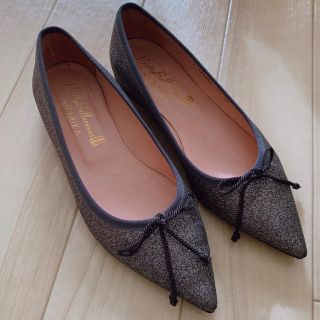 レペット(repetto)のひばりさま専用！バレリーナ ラメバレエシューズ37(バレエシューズ)