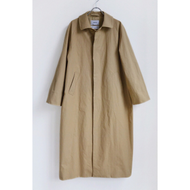 試着のみ!YAECA ステンカラーコート long KHAKI M* 試着のみ!YAECA ステンカラーコート long KHAKI M*