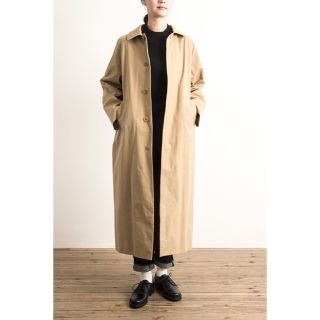 YAECA - 試着のみ！YAECA ステンカラーコート long KHAKI M＊の通販 by