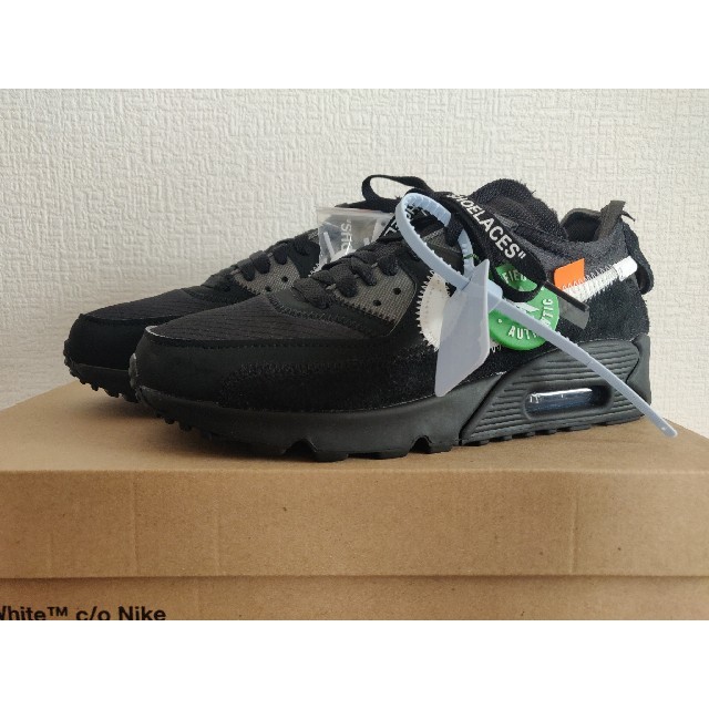 NIKE(ナイキ)のNIKE × OFF-WHITE THE 10 AIR MAX 90 24cm メンズの靴/シューズ(スニーカー)の商品写真