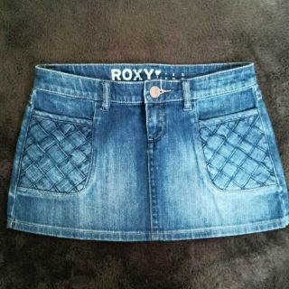 ロキシー(Roxy)のROXY＊デニムスカート(ミニスカート)