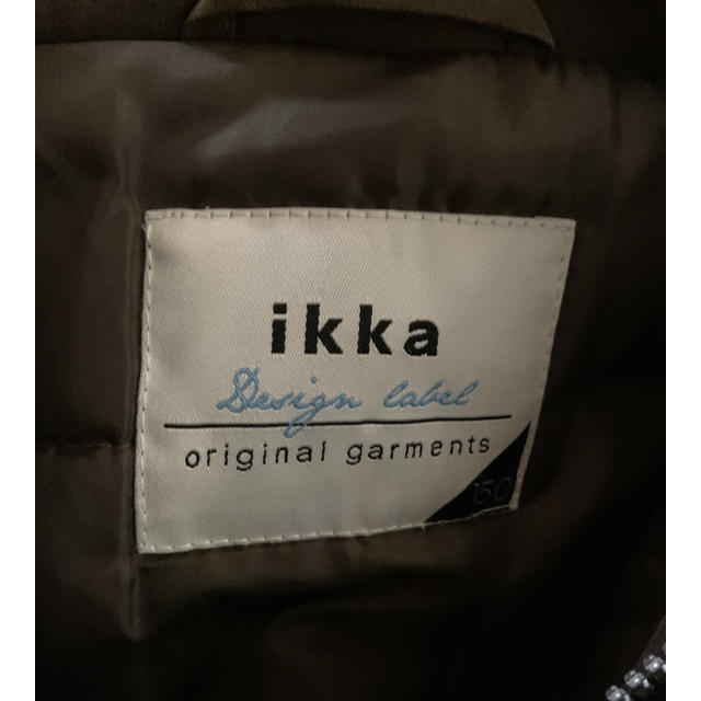 ikka(イッカ)のikka モッズコート　size150 美品 キッズ/ベビー/マタニティのキッズ服女の子用(90cm~)(コート)の商品写真