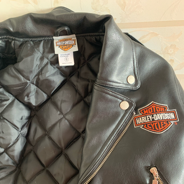 Harley Davidson - ジュニア用ハーレー革ジャン サイズ6の通販 Harley Davidson - ジュニア用ハーレー革ジャン サイズ6の通販
