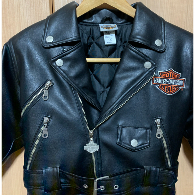 Harley Davidson - ジュニア用ハーレー革ジャン サイズ6の通販 Harley Davidson - ジュニア用ハーレー革ジャン サイズ6の通販