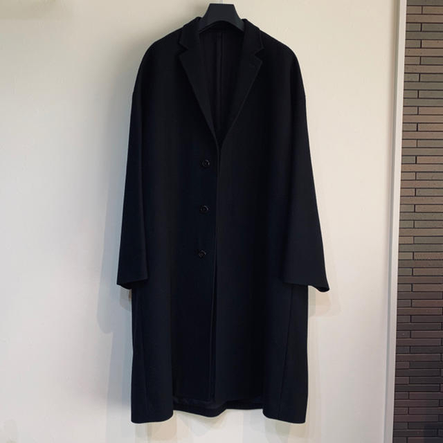 極美品】LAD MUSICIAN big chester coat 黒 46 - チェスターコート