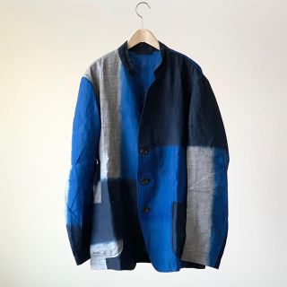 イッセイミヤケ(ISSEY MIYAKE)の希少 ISSEY MIYAKE MENイッセイミヤケ 染め加工 ジャケット3(テーラードジャケット)