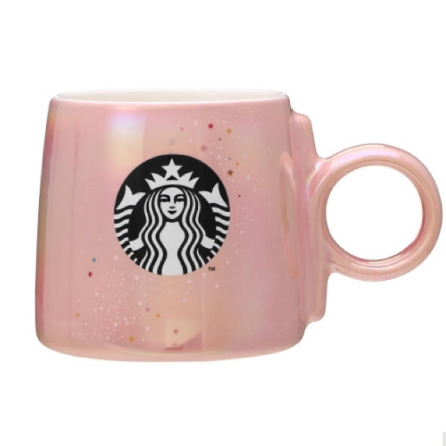 Starbucks Coffee(スターバックスコーヒー)のスターバックス ホリデー2019 マグ ブリリアントピンク　355ｍl インテリア/住まい/日用品のキッチン/食器(グラス/カップ)の商品写真