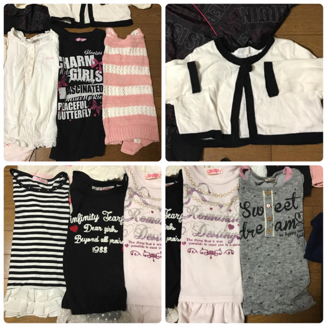 H&M(エイチアンドエム)の120 女の子　秋、冬　おまとめ13点 キッズ/ベビー/マタニティのキッズ服女の子用(90cm~)(Tシャツ/カットソー)の商品写真