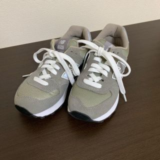 ニューバランス(New Balance)のNew Balance  W574 スエードレザーメッシュスニーカー 23.0(スニーカー)