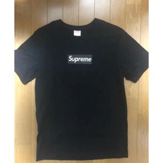 シュプリーム(Supreme)のsupreme box logo tee 黒 × 黒(Tシャツ/カットソー(半袖/袖なし))