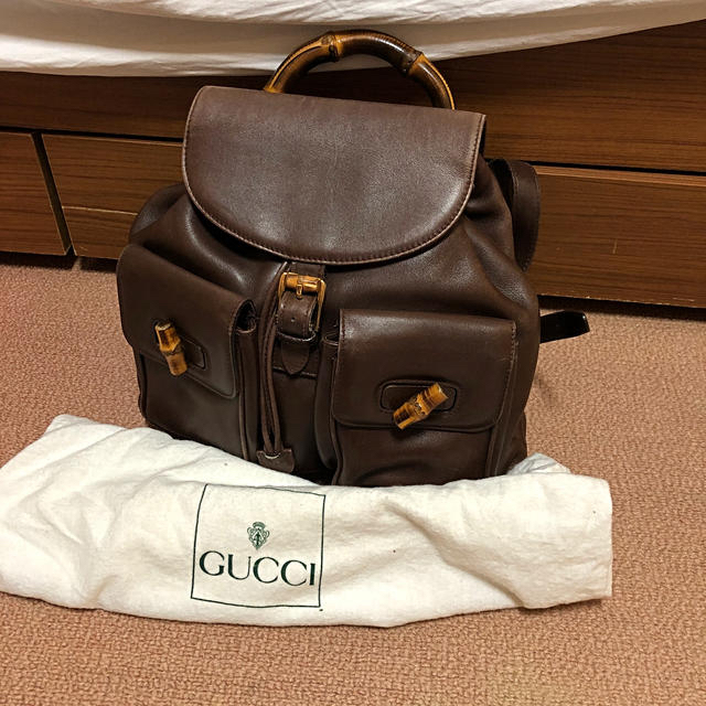 Gucci(グッチ)の【値下げしました!】 GUCCI リュック レディースのバッグ(リュック/バックパック)の商品写真