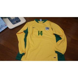 NIKE - 帝京高校サッカー部長袖ユニフォーム上下ソックス3点 14番の