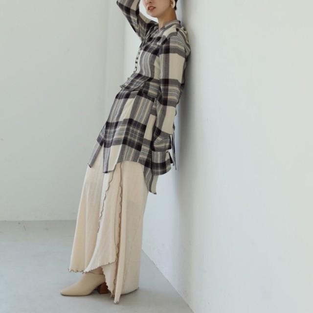 TODAYFUL(トゥデイフル)の11/29まで値下げ！todayfulのソフトウールシャツ レディースのトップス(シャツ/ブラウス(長袖/七分))の商品写真