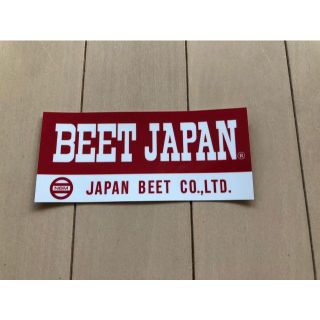 ★送料込み 新品 BEET ステッカー BEET JAPAN 旧車 族ヘル等に(ステッカー)