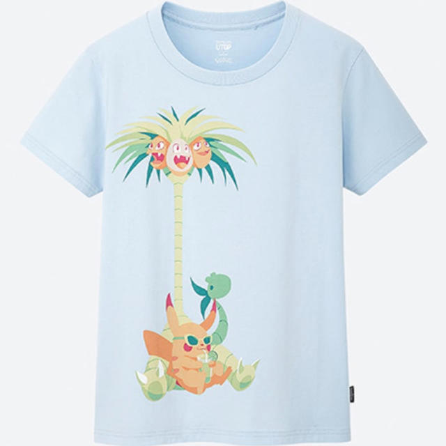 ポケモン(ポケモン)の【新品未使用】新品タグ付き　UNIQLO ポケモンTシャツXL　 レディースのトップス(Tシャツ(半袖/袖なし))の商品写真