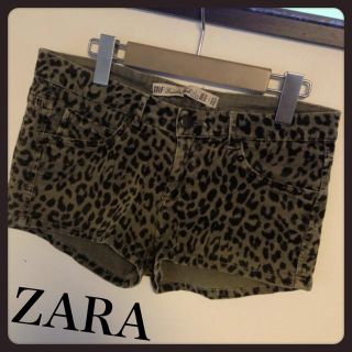 ザラ(ZARA)の【ZARA】レオパードショーパン♡(ショートパンツ)