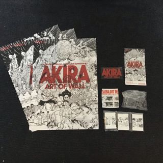 アキラプロダクツ(AKIRA PRODUCTS)のAKIRA ART OF WALL ガチャno.02 チラシ ステッカーセット(模型/プラモデル)