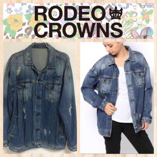 ロデオクラウンズ(RODEO CROWNS)の美品♡デニムジャケット(Gジャン/デニムジャケット)