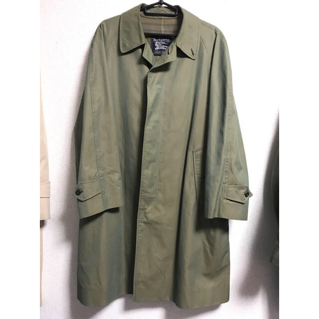 vintage BURBERRY バルカマン玉虫 c100 ENGLAND | フリマアプリ ラクマ